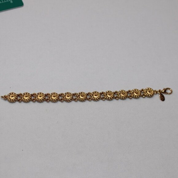 Vintage Joan Rivers Gold-Tone Crystal Bracelet - Picture 11 of 15